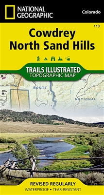 113 Cowdrey North Sand Hills National Geographic Trails Illustrated