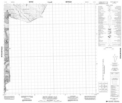 114P08 - MOUNT HENRY CLAY - Topographic Map