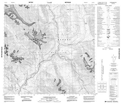 114P11 - CARMINE MOUNTAIN - Topographic Map