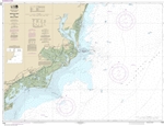 NOAA Chart 11531. Nautical Chart of Winyah Bay to Bulls Bay - East Coast USA. NOAA charts portray water depths, coastlines, dangers, aids to navigation, landmarks, bottom characteristics and other features, as well as regulatory, tide, and other informati