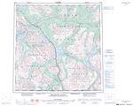 115A - DEZADEASH RANGE - Topographic Map