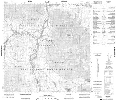 115A12 - AURIOL RANGE - Topographic Map