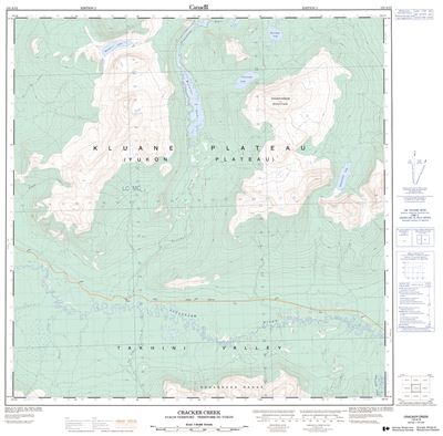 115A15 - CRACKER CREEK - Topographic Map
