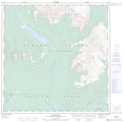 115A16 - CHAMPAGNE - Topographic Map