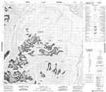 115B09 - AIRDROP LAKE - Topographic Map