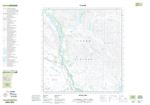 115G11 - NUNTAEA CREEK - Topographic Map