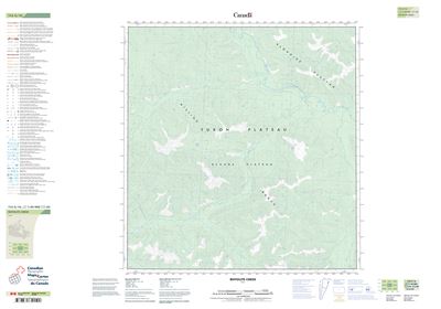 115G16 - RHYOLITE CREEK - Topographic Map