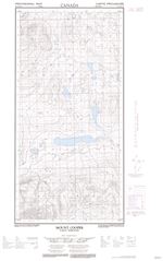 115H01E - MOUNT COOPER - Topographic Map