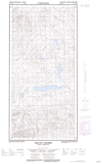 115H01E - MOUNT COOPER - Topographic Map