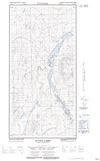 115H02E - HUTSHI LAKES - Topographic Map