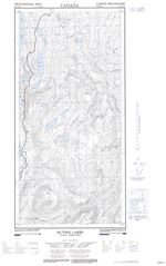 115H02W - HUTSHI LAKES - Topographic Map