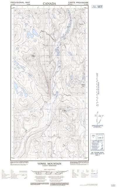 115H08E - MOUNT VOWLES - Topographic Map