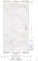 115H10W - MACINTOSH LAKE - Topographic Map