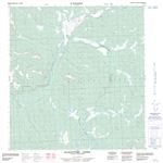 115H14 - MACINTOSH CREEK - Topographic Map