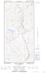 115H16W - MOUNT MORRISON - Topographic Map