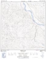 115I07 - MERRICE LAKE - Topographic Map