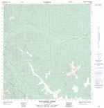 115I12 - WOLVERINE CREEK - Topographic Map