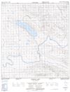 115I16 - DIAMAIN LAKE - Topographic Map