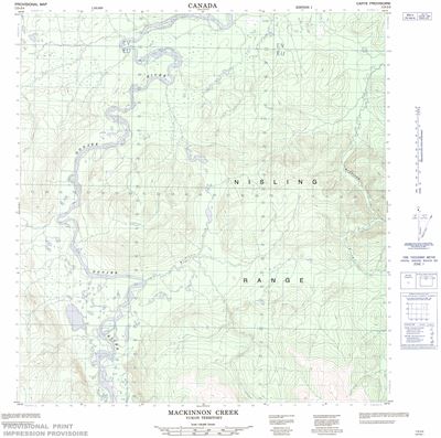 115J04 - MCKINNON CREEK - Topographic Map