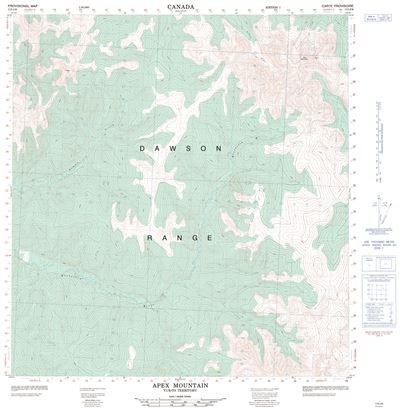 115J08 - APEX MOUNTAIN - Topographic Map