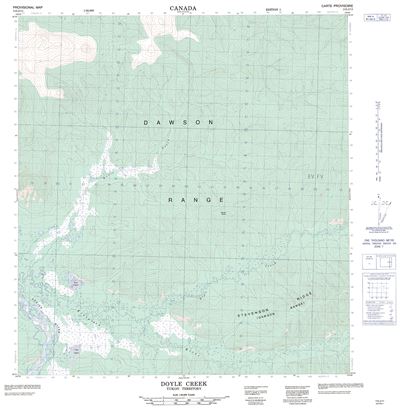 115J11 - DOYLE CREEK - Topographic Map