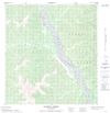 115K16 - KATRINA CREEK - Topographic Map