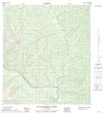 115N16 - ENCHANTMENT CREEK - Topographic Map