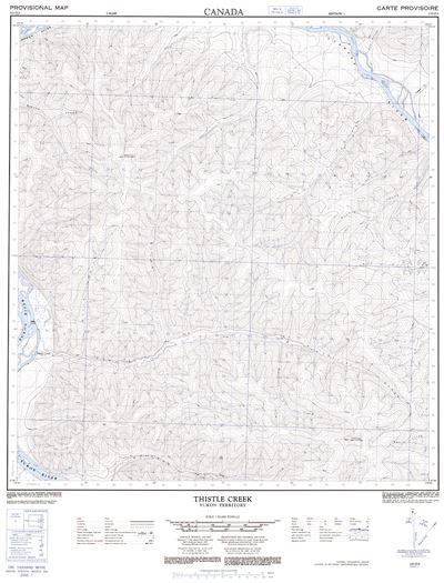 115O03 - THISTLE CREEK - Topographic Map