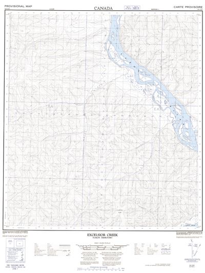 115O05 - EXCELSIOR CREEK - Topographic Map