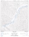 115O08 - ROSEBUD CREEK - Topographic Map