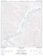 115O08 - ROSEBUD CREEK - Topographic Map