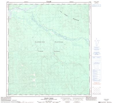 115P05 - PIRATE CREEK - Topographic Map