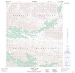 116A08 - WORM LAKE - Topographic Map