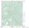 116C07 - CLINTON CREEK - Topographic Map