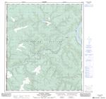 116C07 - CLINTON CREEK - Topographic Map