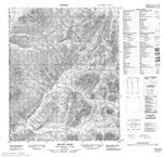 116F10 - MOUNT DINES - Topographic Map