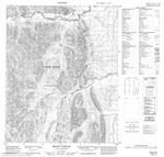 116G14 - MOUNT FOWLIE - Topographic Map