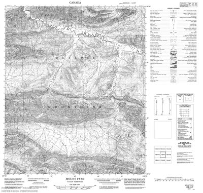 116H07 - MOUNT FYFE - Topographic Map