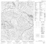 116H09 - HUNGRY LAKE - Topographic Map