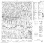 116H15 - POTHOLE LAKE - Topographic Map