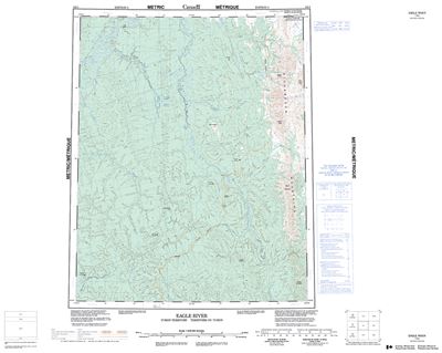 116I - EAGLE RIVER - Topographic Map