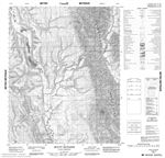 116I01 - MOUNT RICHARDS - Topographic Map