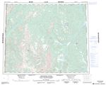 116J - PORCUPINE RIVER - Topographic Map