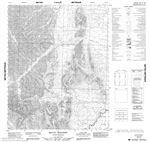 116J03 - MOUNT DEWDNEY - Topographic Map