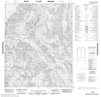 116K07 - NO TITLE - Topographic Map
