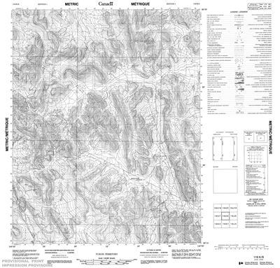 116K08 - NO TITLE - Topographic Map