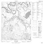 116N08 - TWIN LAKE - Topographic Map