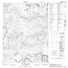116N09 - OLD CROW RANGE - Topographic Map