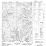 116N10 - CARIBOU BAR CREEK - Topographic Map