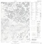 116N16 - SCHAEFFER CREEK - Topographic Map